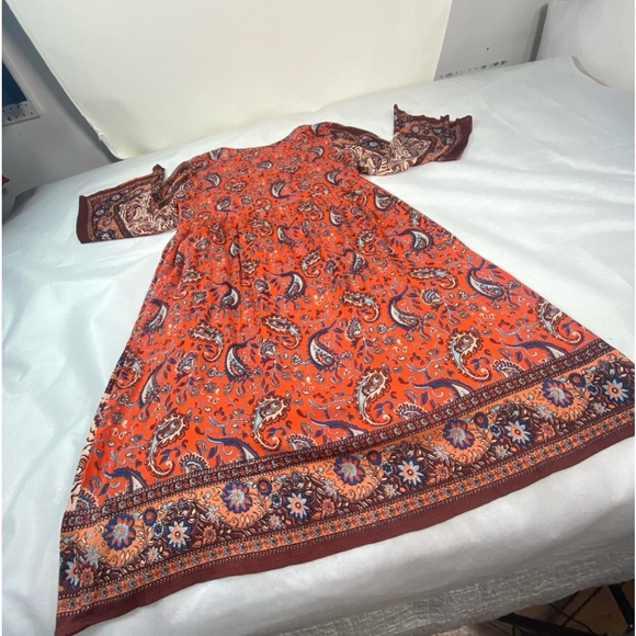 NEW ANGIE Boho MIXED PATTERN
PAISLEY KIMONO DUSTER Size M - Picture 7 of 13